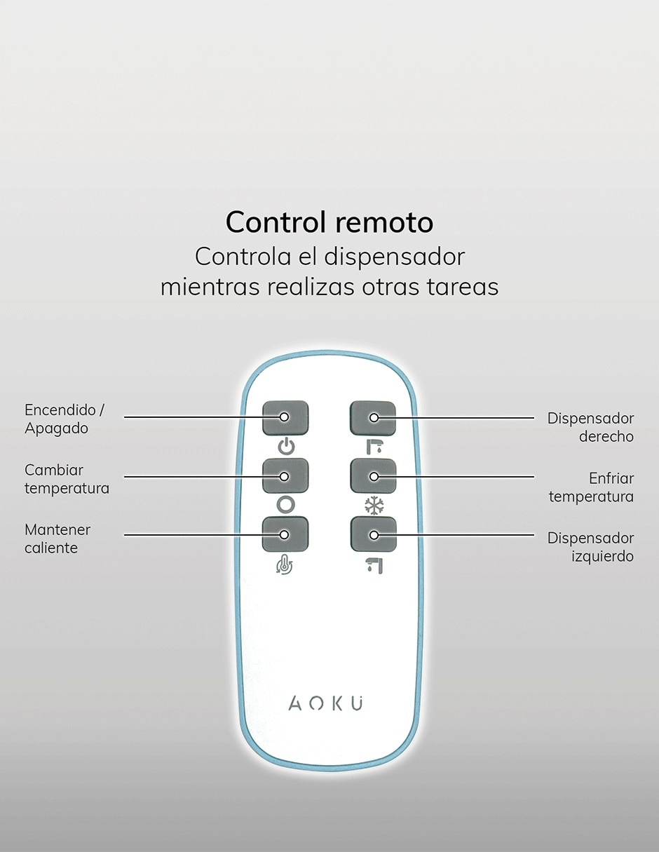 Dispensador de agua eléctrico Aoku M1