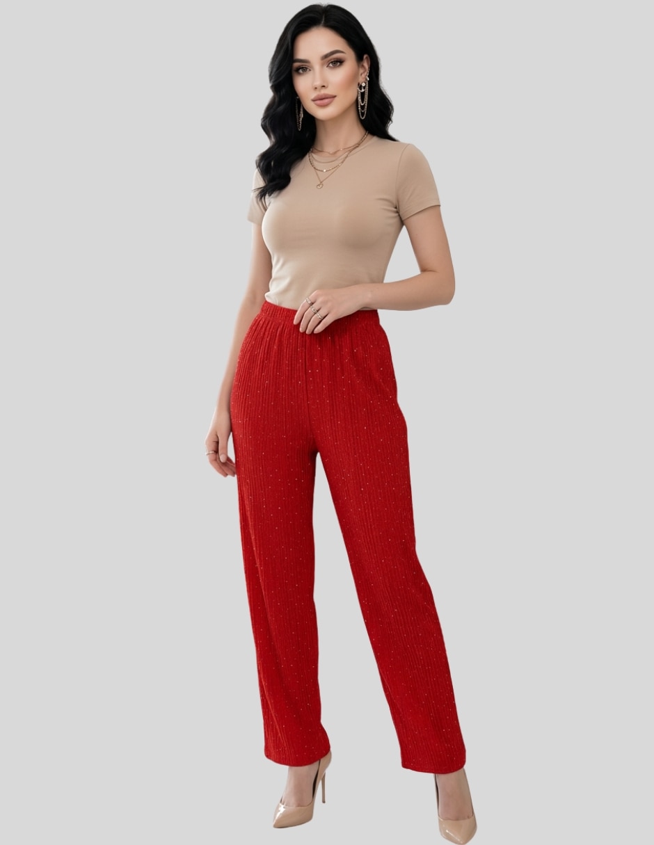 Pantalón de vestir Malabis recto para mujer