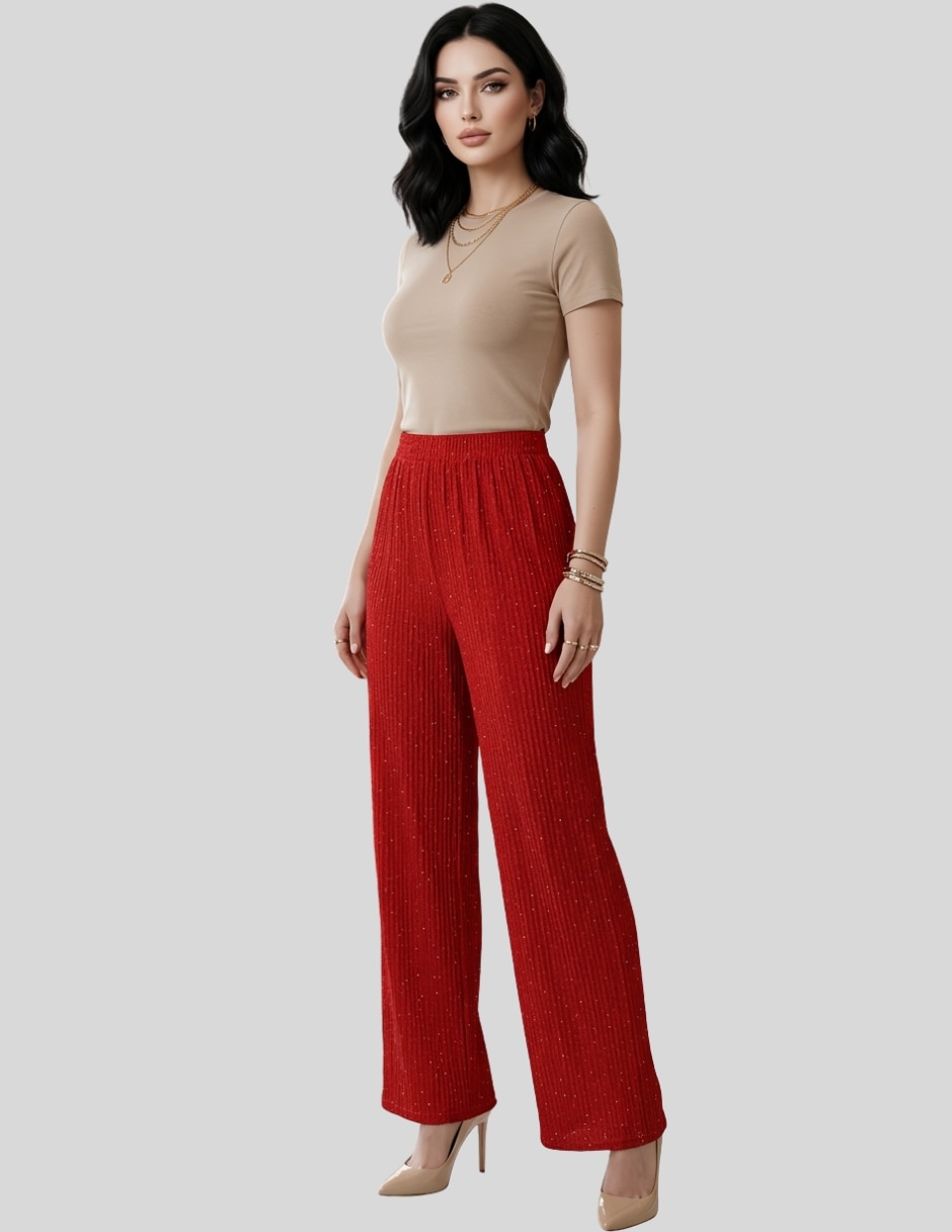 Pantalón de vestir Malabis recto para mujer