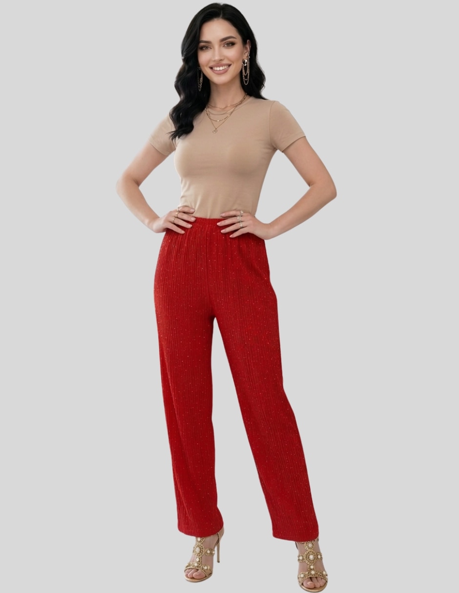 Pantalón de vestir Malabis recto para mujer