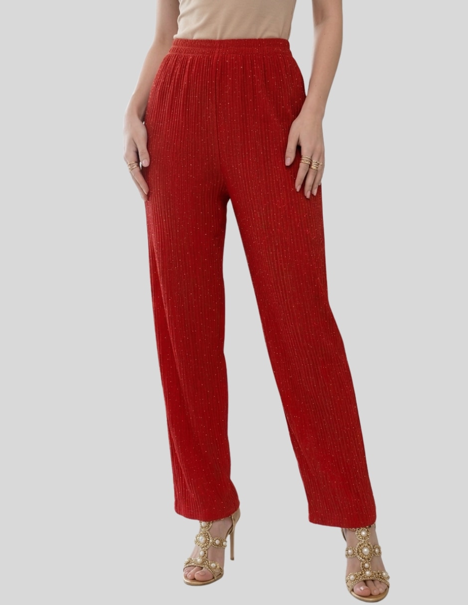 Pantalón de vestir Malabis recto para mujer