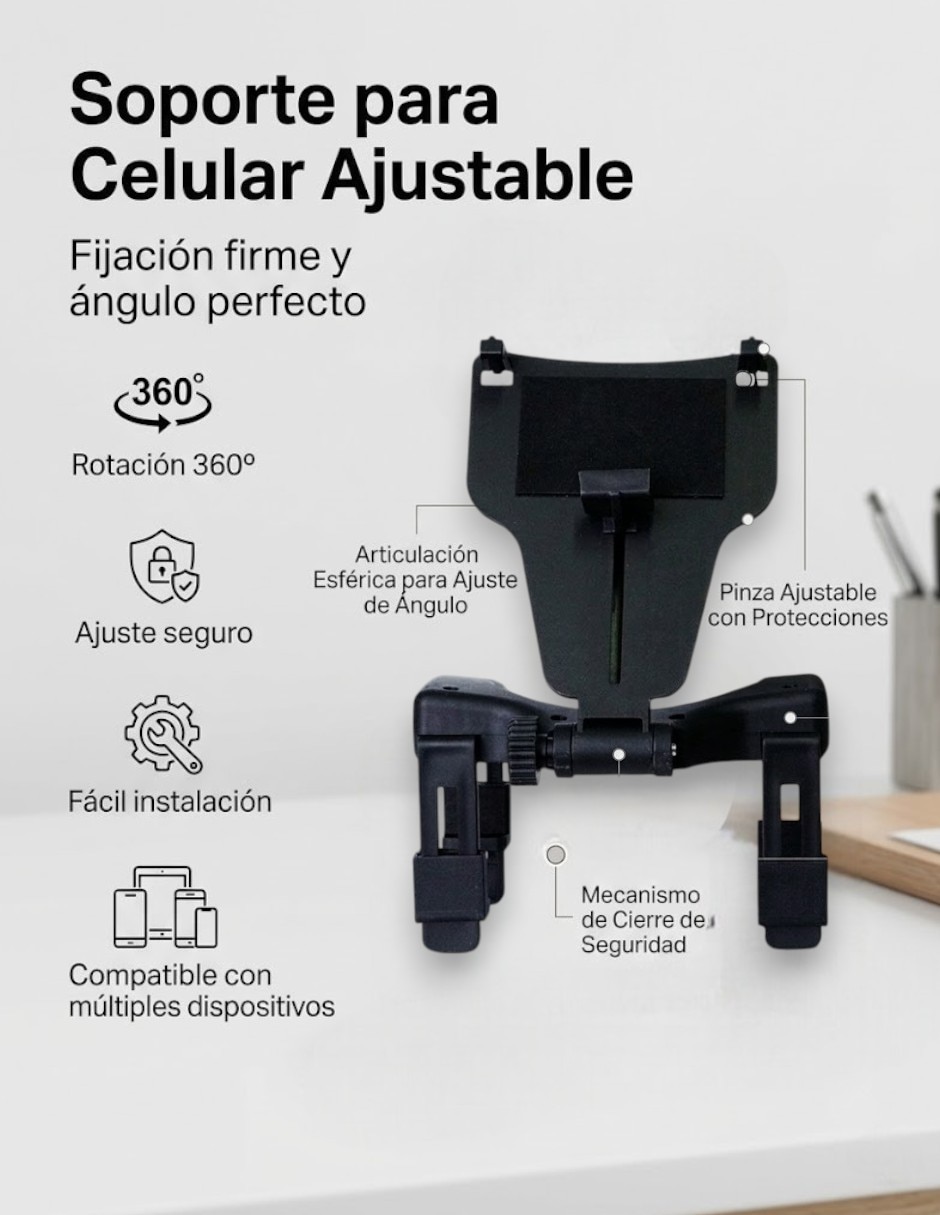 Soporte para celular Inalámbrica 4