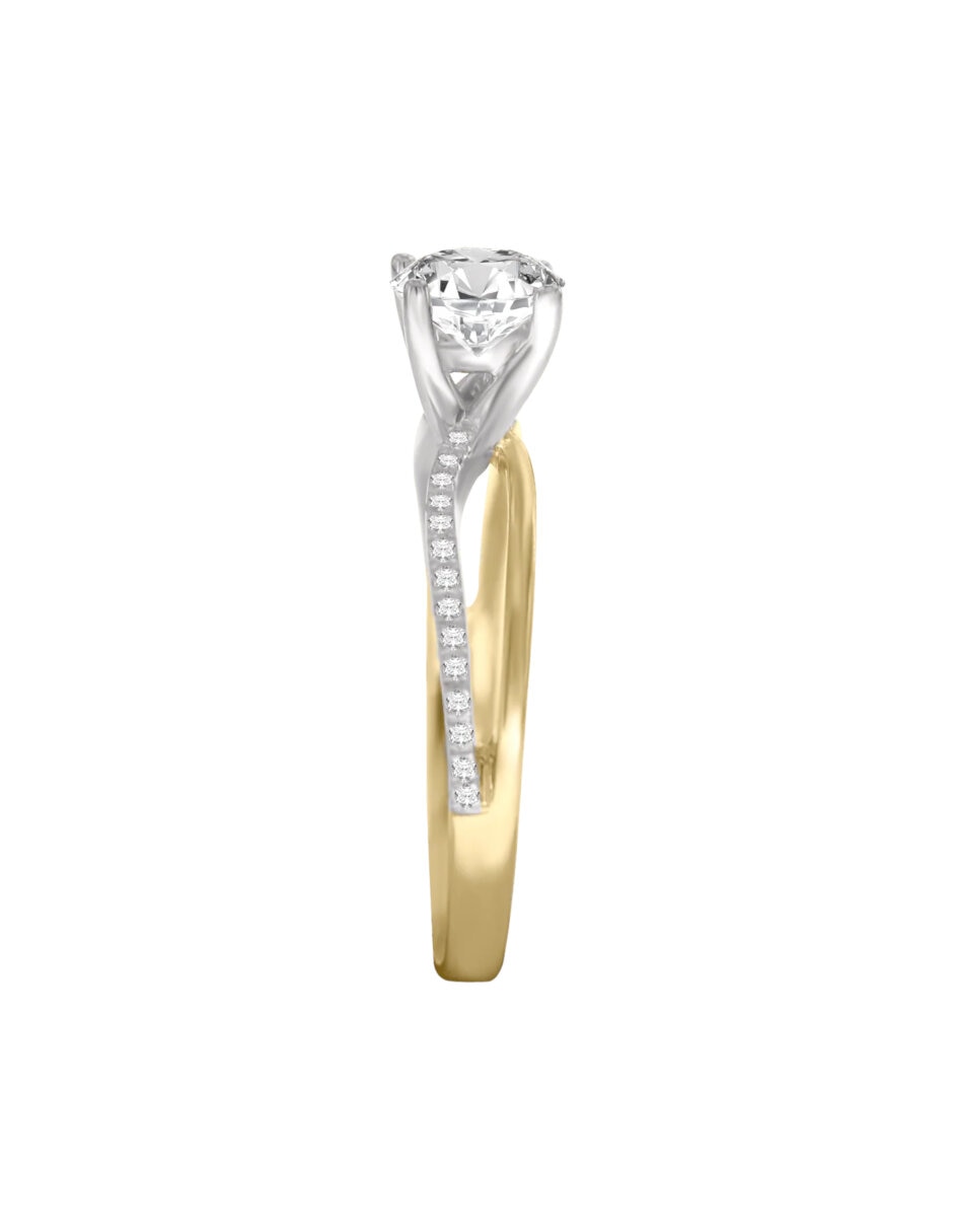 Anillo de compromiso de oro 14 K Verona Diamante 5