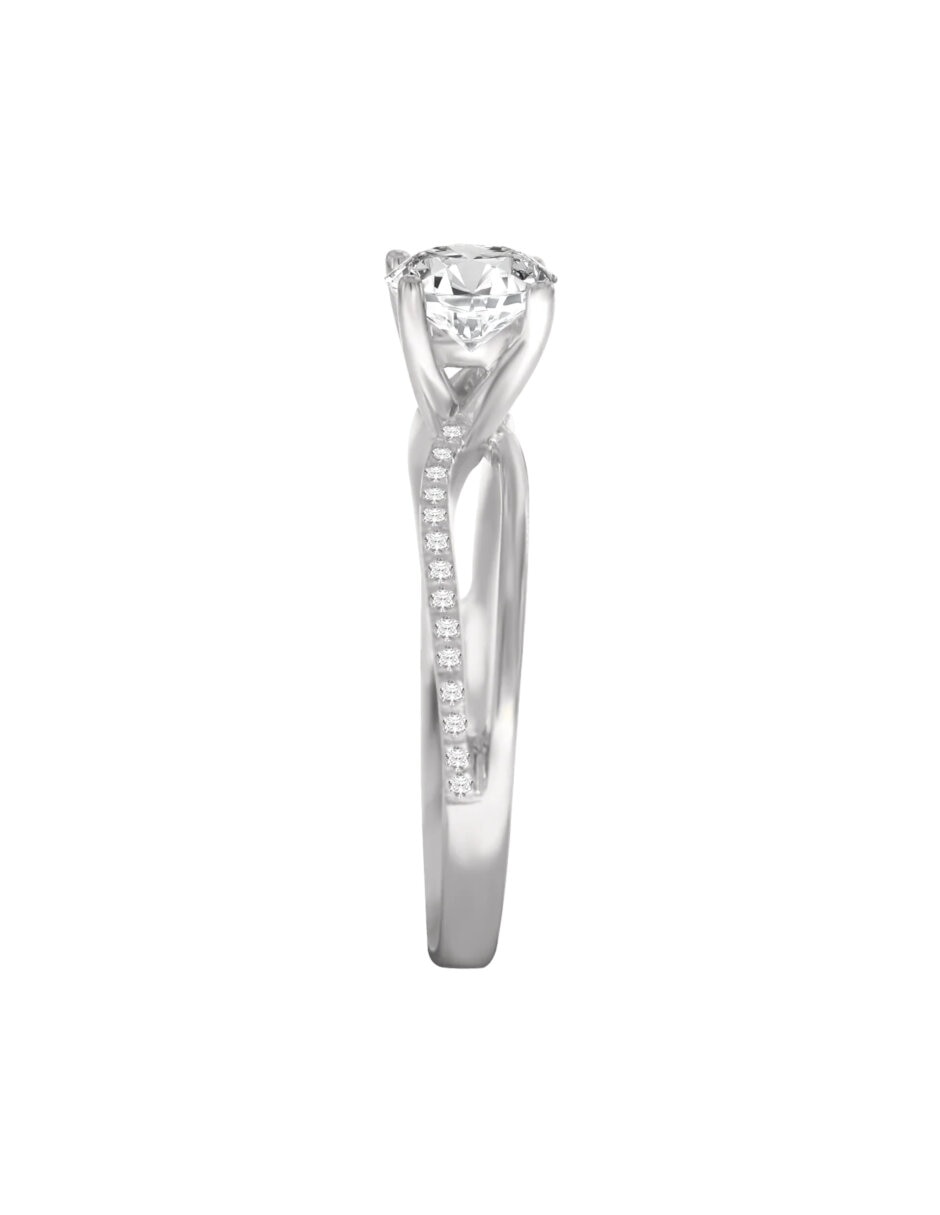 Anillo de compromiso 14 k Verona diamante 2