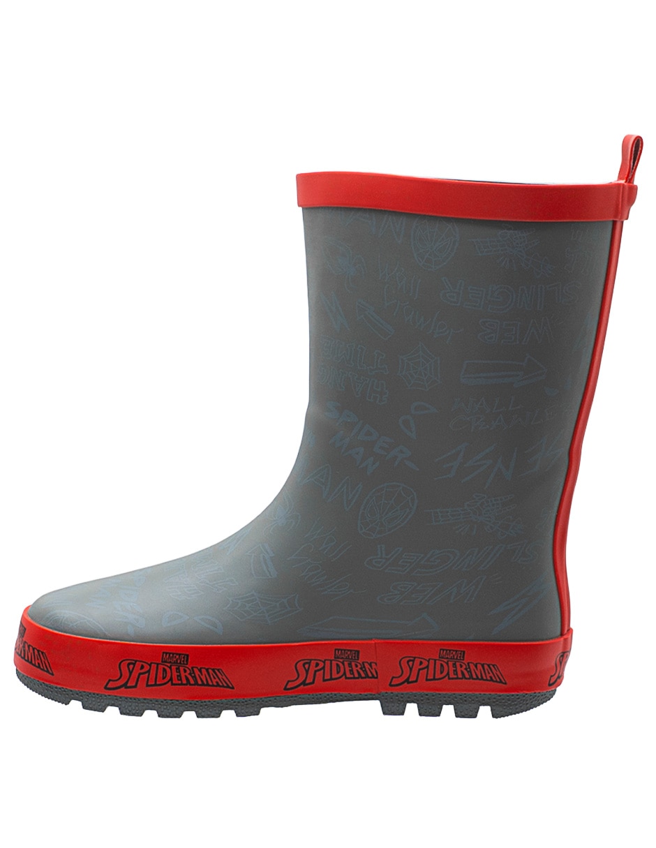 Bota Ninos Waterproof Marvel Spiderman para niño
