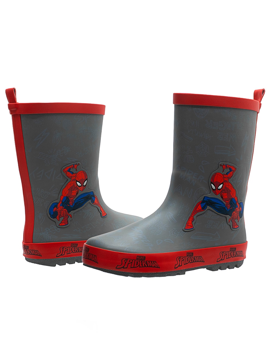 Bota Ninos Waterproof Marvel Spiderman para niño