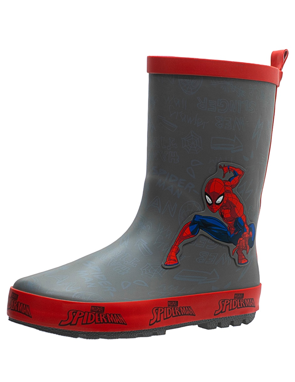 Bota Ninos Waterproof Marvel Spiderman para niño
