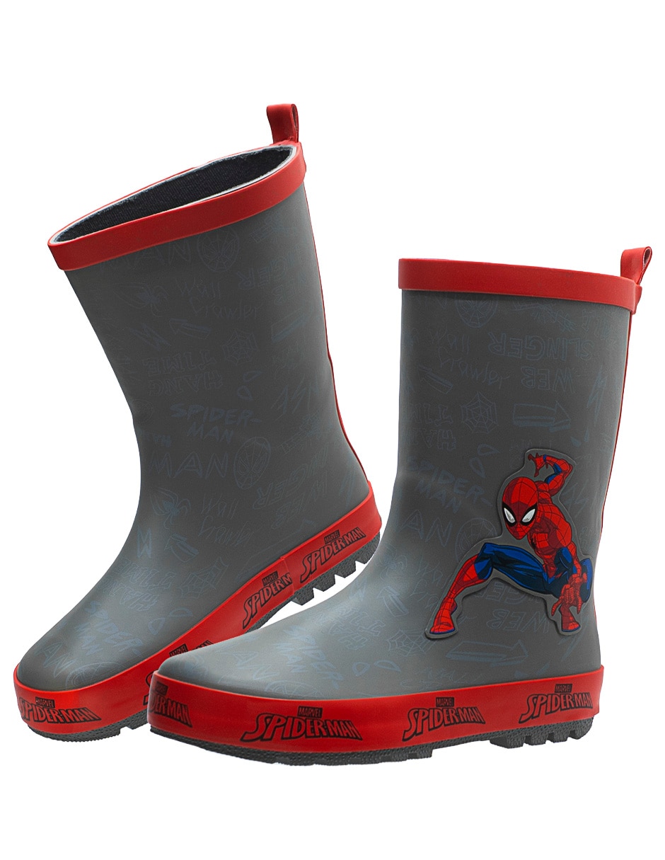 Bota Ninos Waterproof Marvel Spiderman para niño