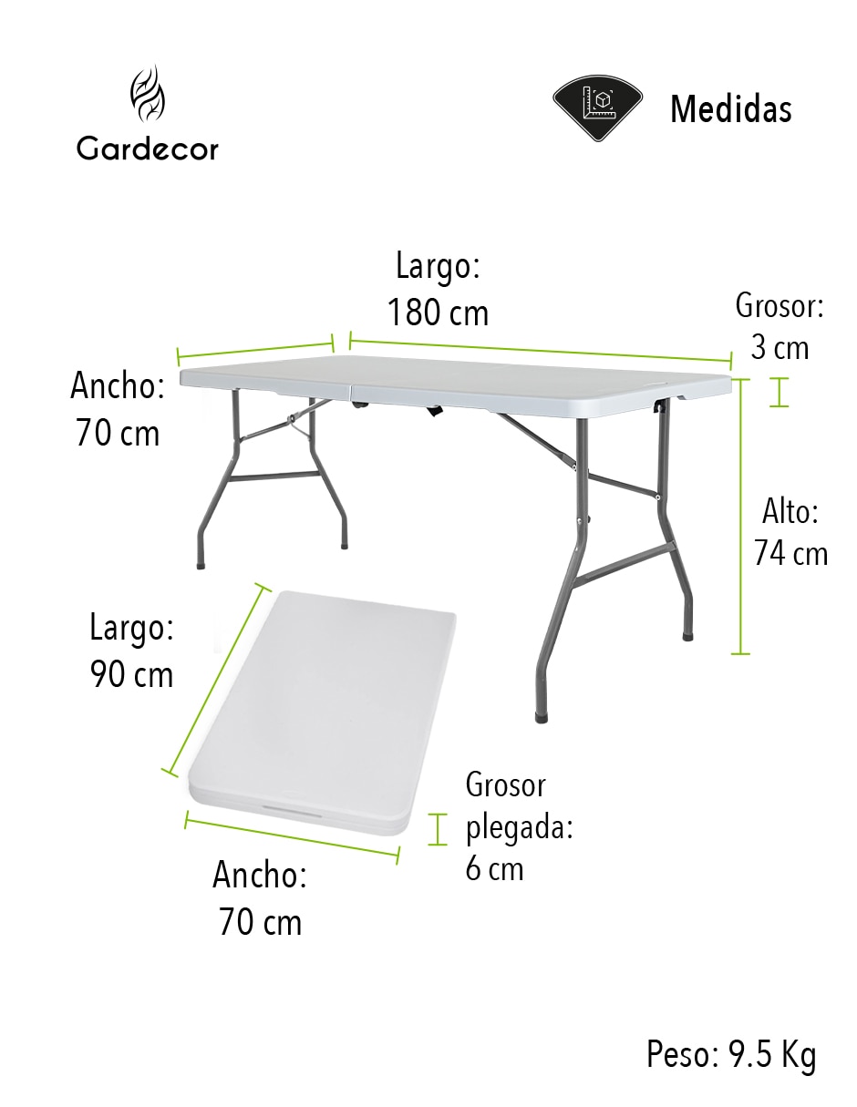 Mesa plegable 3