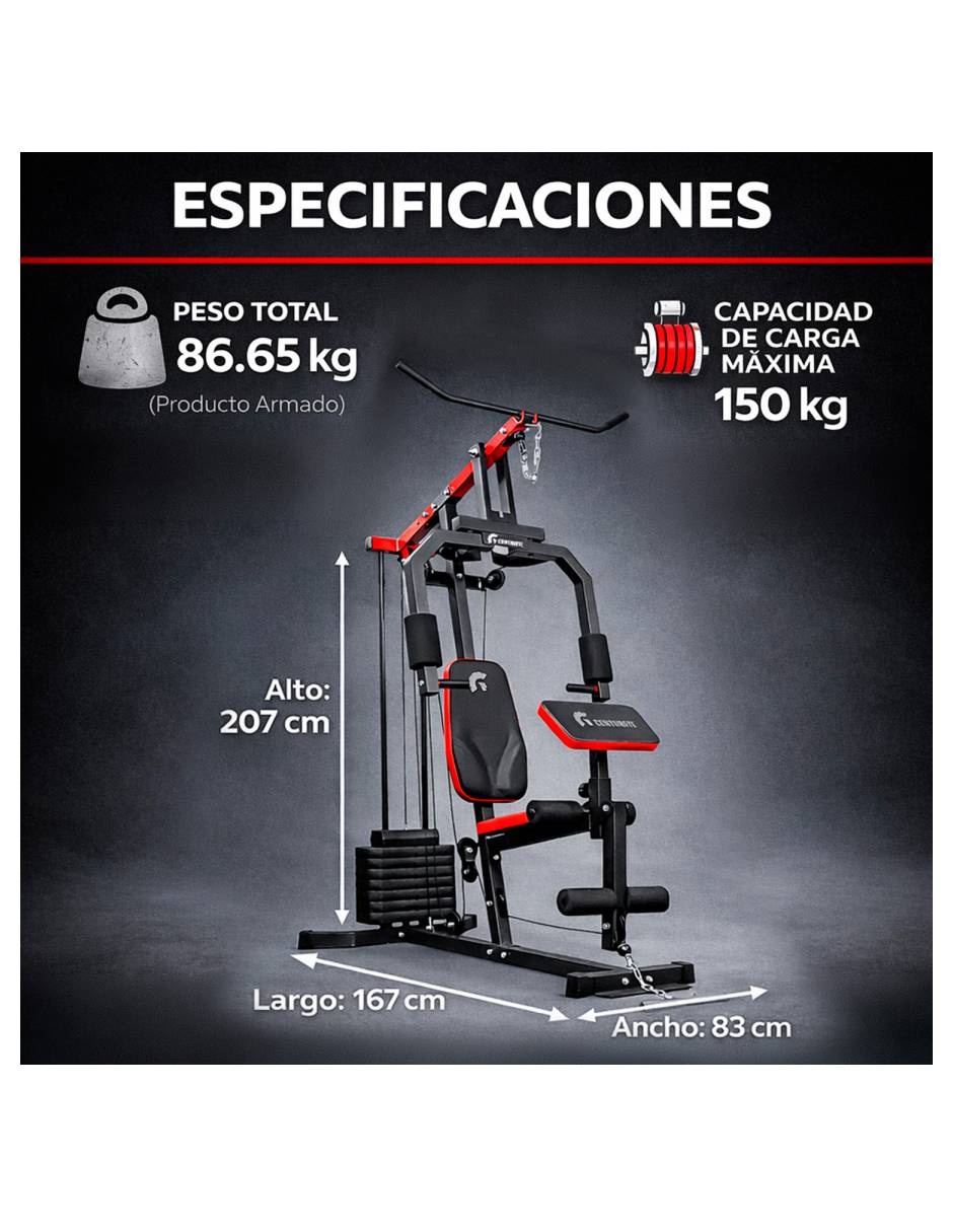 Estación gimnasio 8