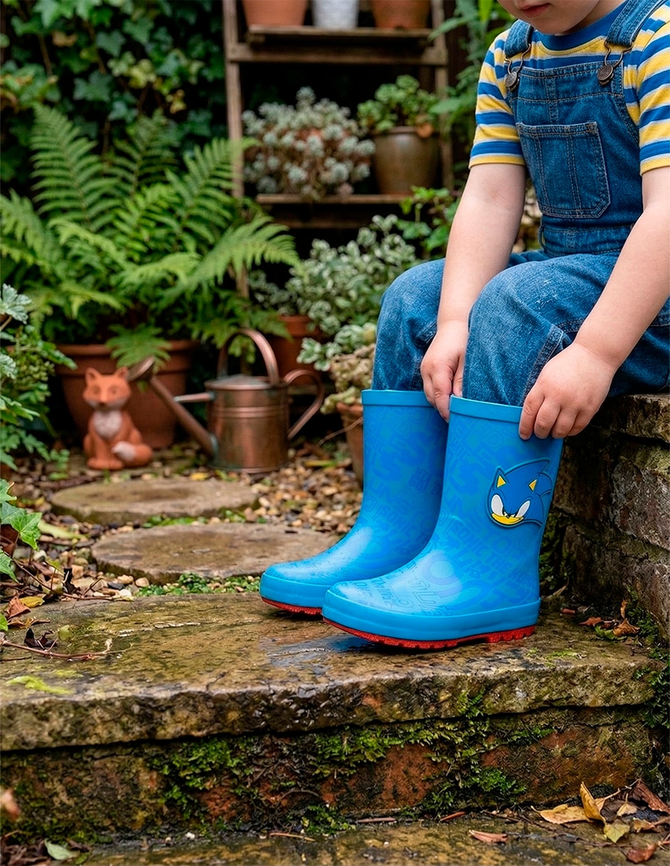Bota Ninos Waterproof Sonic para niño