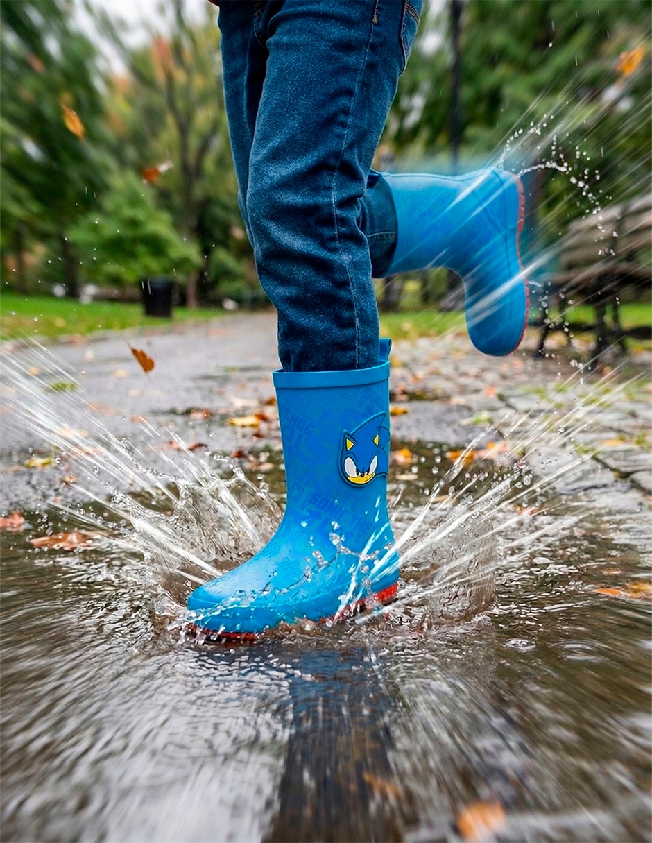 Bota Ninos Waterproof Sonic para niño
