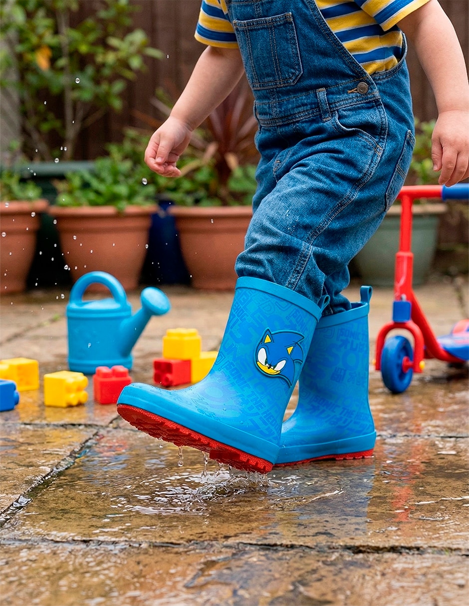 Bota Ninos Waterproof Sonic para niño