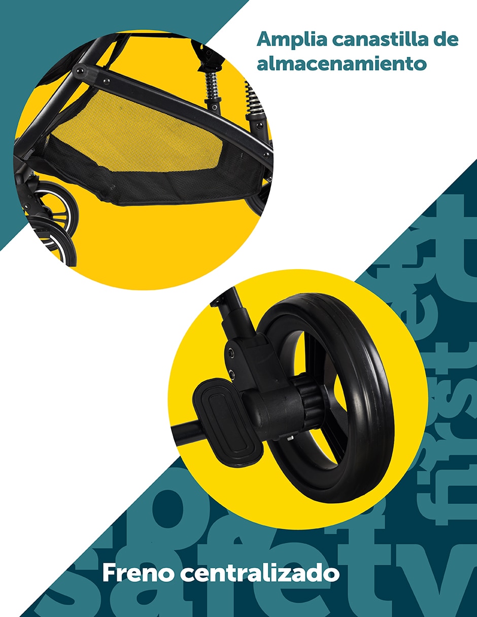Carriola reversible Funny Safety 1ST plegable
