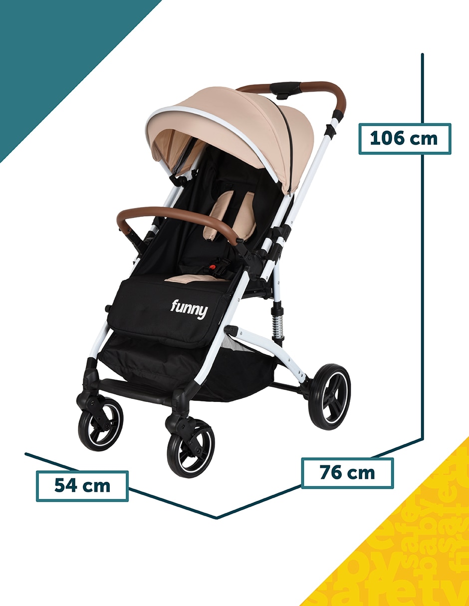 Carriola reversible Funny Safety 1ST plegable