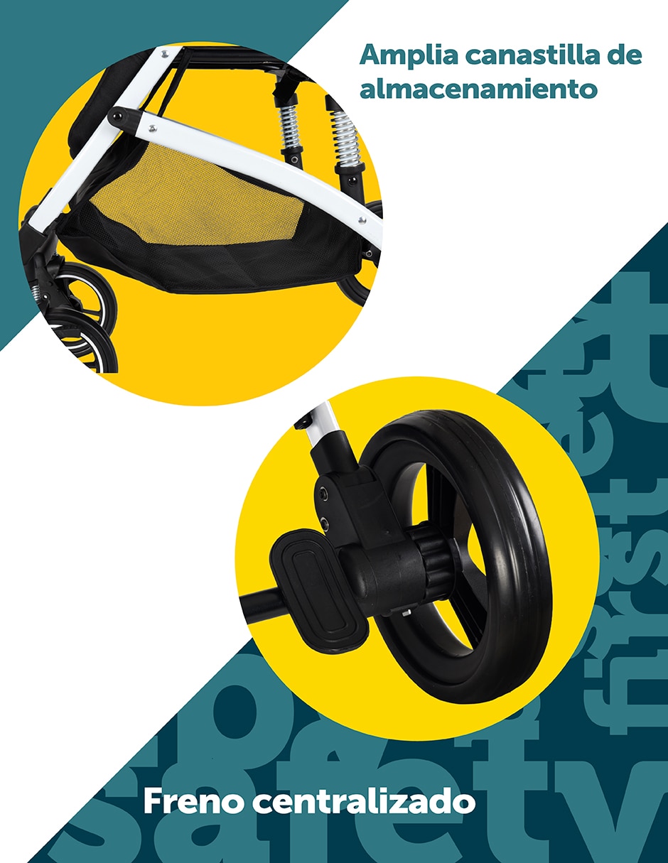 Carriola reversible Funny Safety 1ST plegable