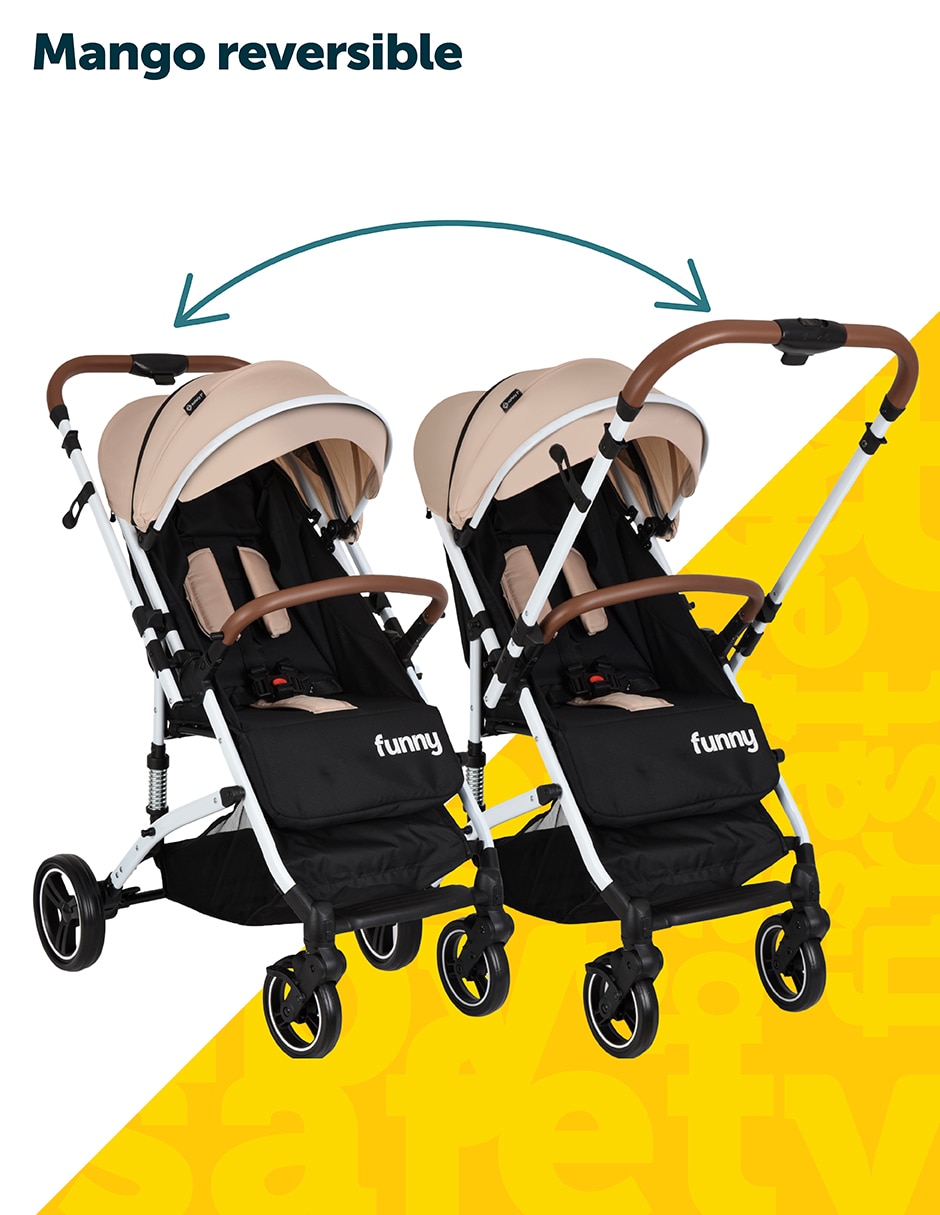 Carriola reversible Funny Safety 1ST plegable