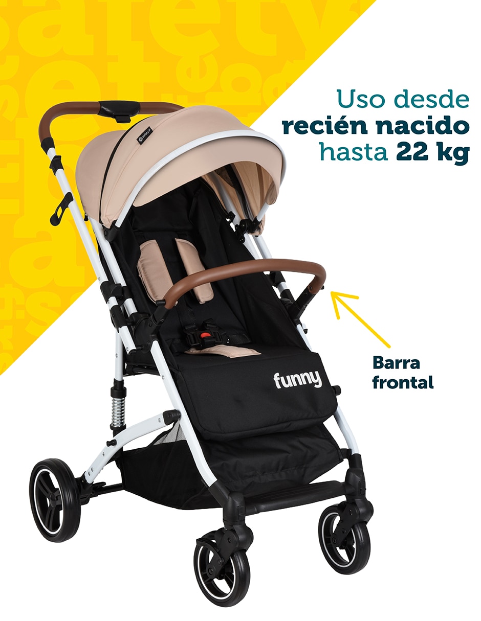 Carriola reversible Funny Safety 1ST plegable