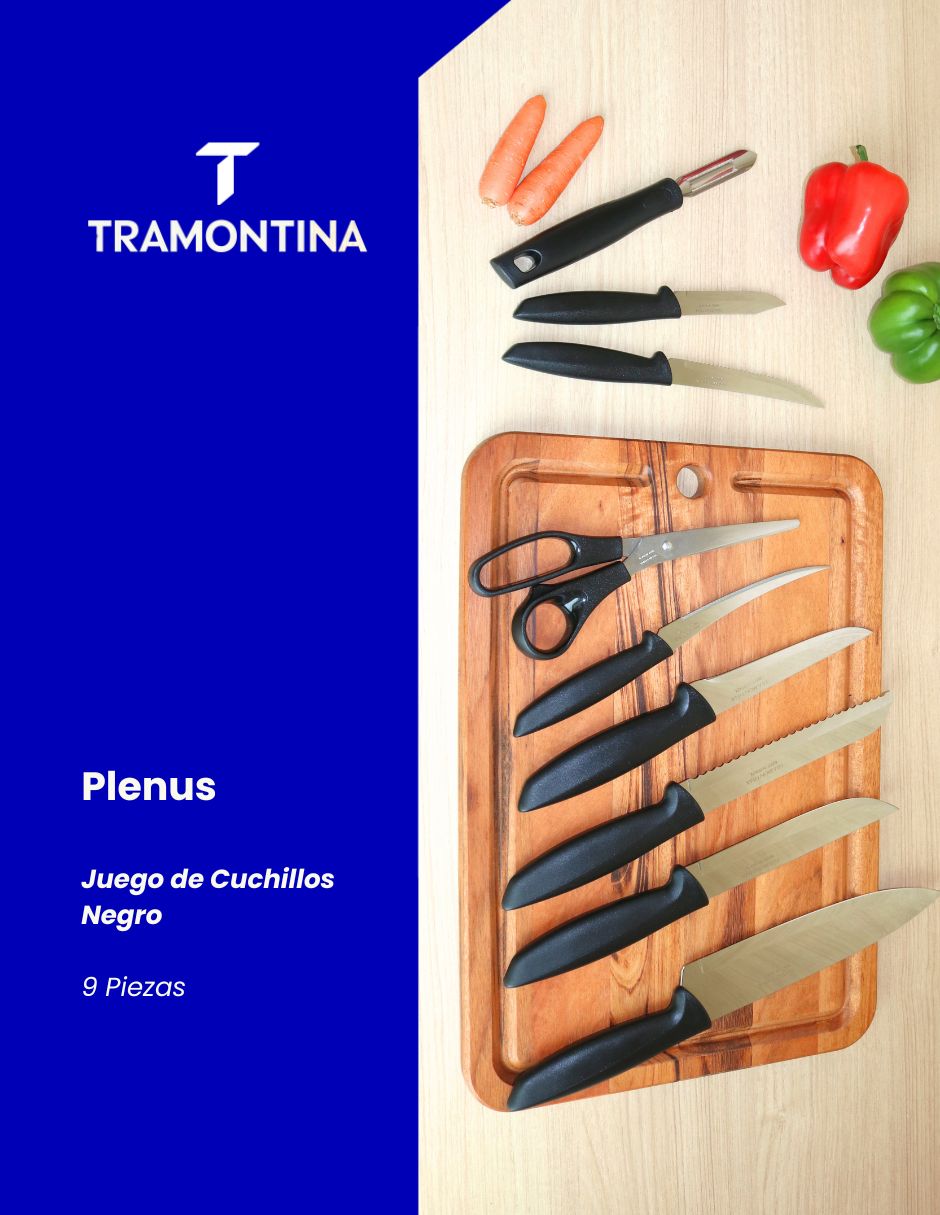 Set de cuchillos Tramontina Plenus 9 piezas