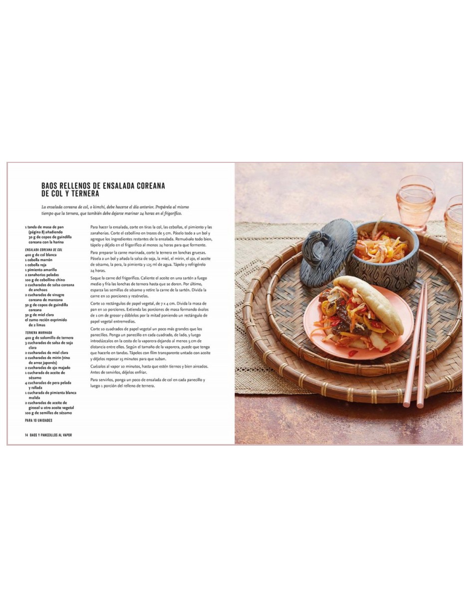 Libro Bao Recetas Asiáticas Hechas en la Vaporera de Bambú: Un Nuevo Mundo Culinario de Loretta Liu