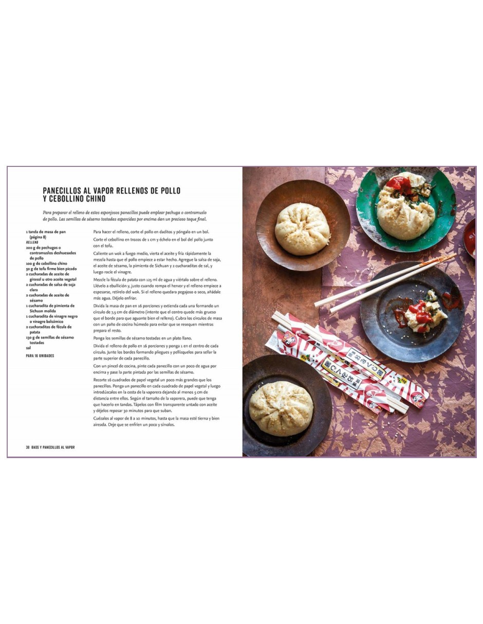Libro Bao Recetas Asiáticas Hechas en la Vaporera de Bambú: Un Nuevo Mundo Culinario de Loretta Liu
