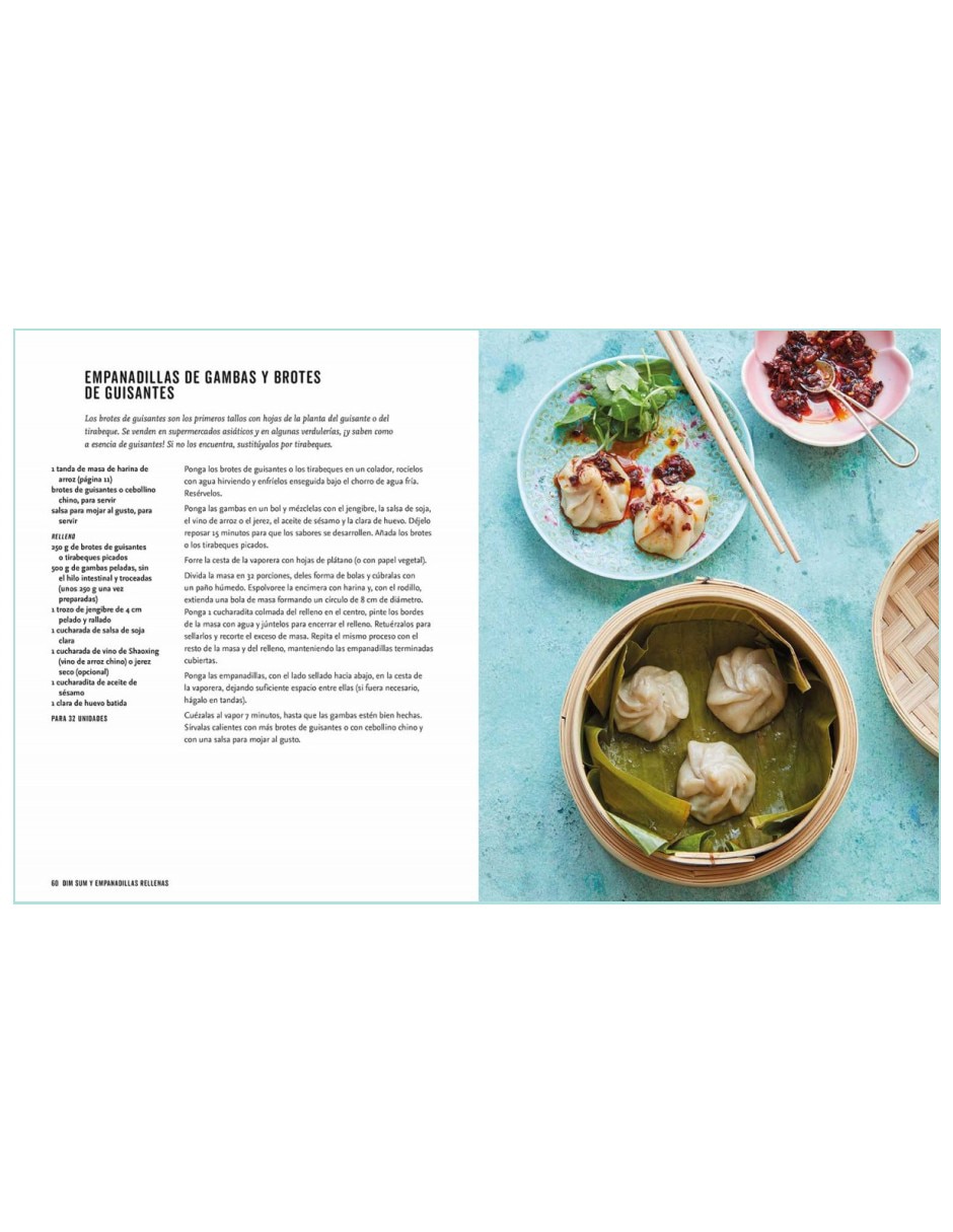Libro Bao Recetas Asiáticas Hechas en la Vaporera de Bambú: Un Nuevo Mundo Culinario de Loretta Liu