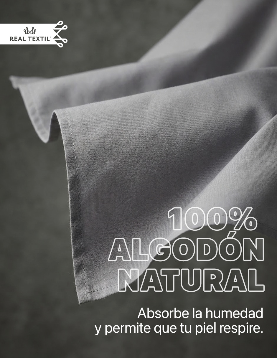Juego de sábanas de 100% algodón 200 hilos Frescas y Transpirables 6