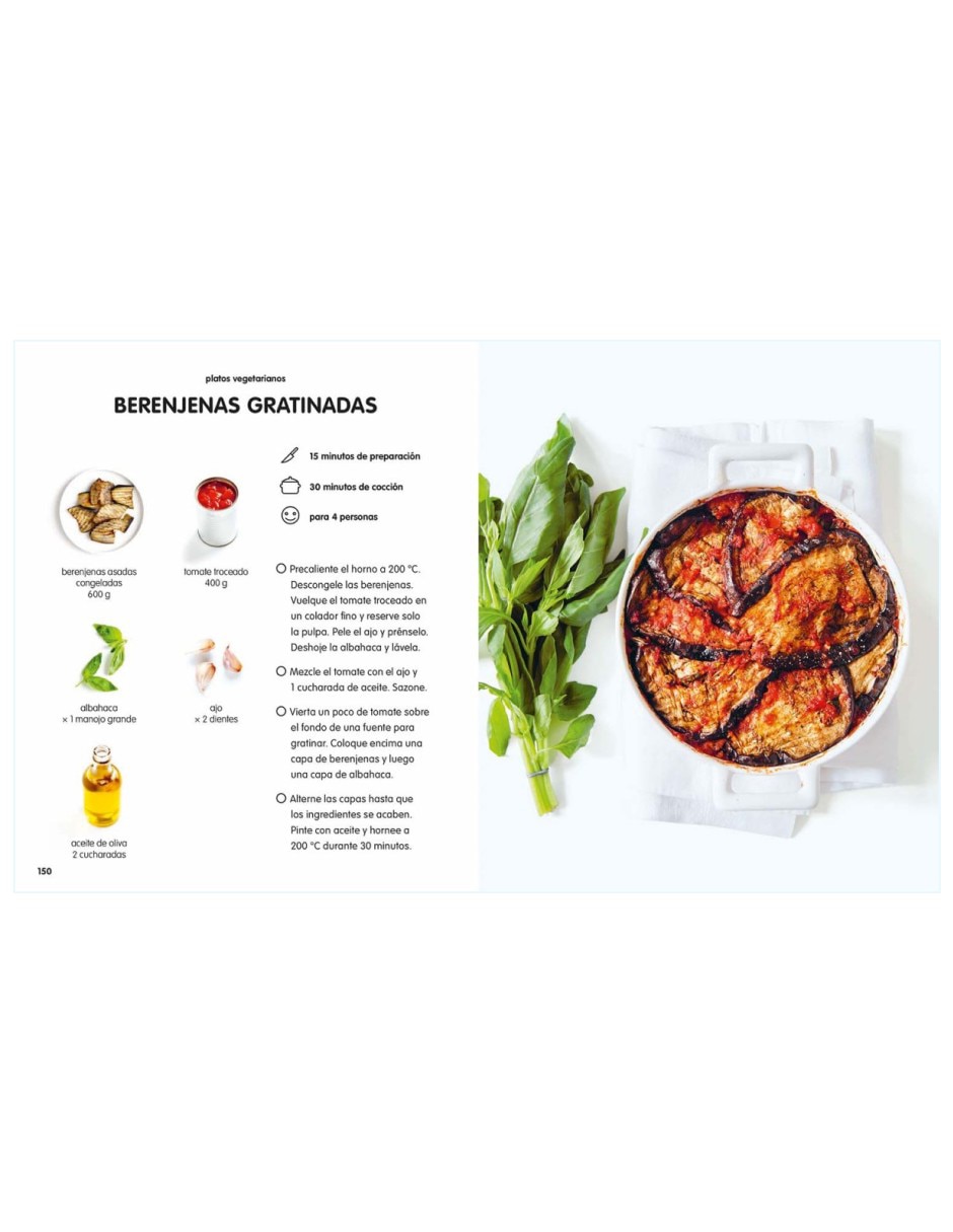 Libro 100 Recetas Platos ònicos: Gran Variedad de Recetas Deliciosas Del Día A Día de Varios Autores