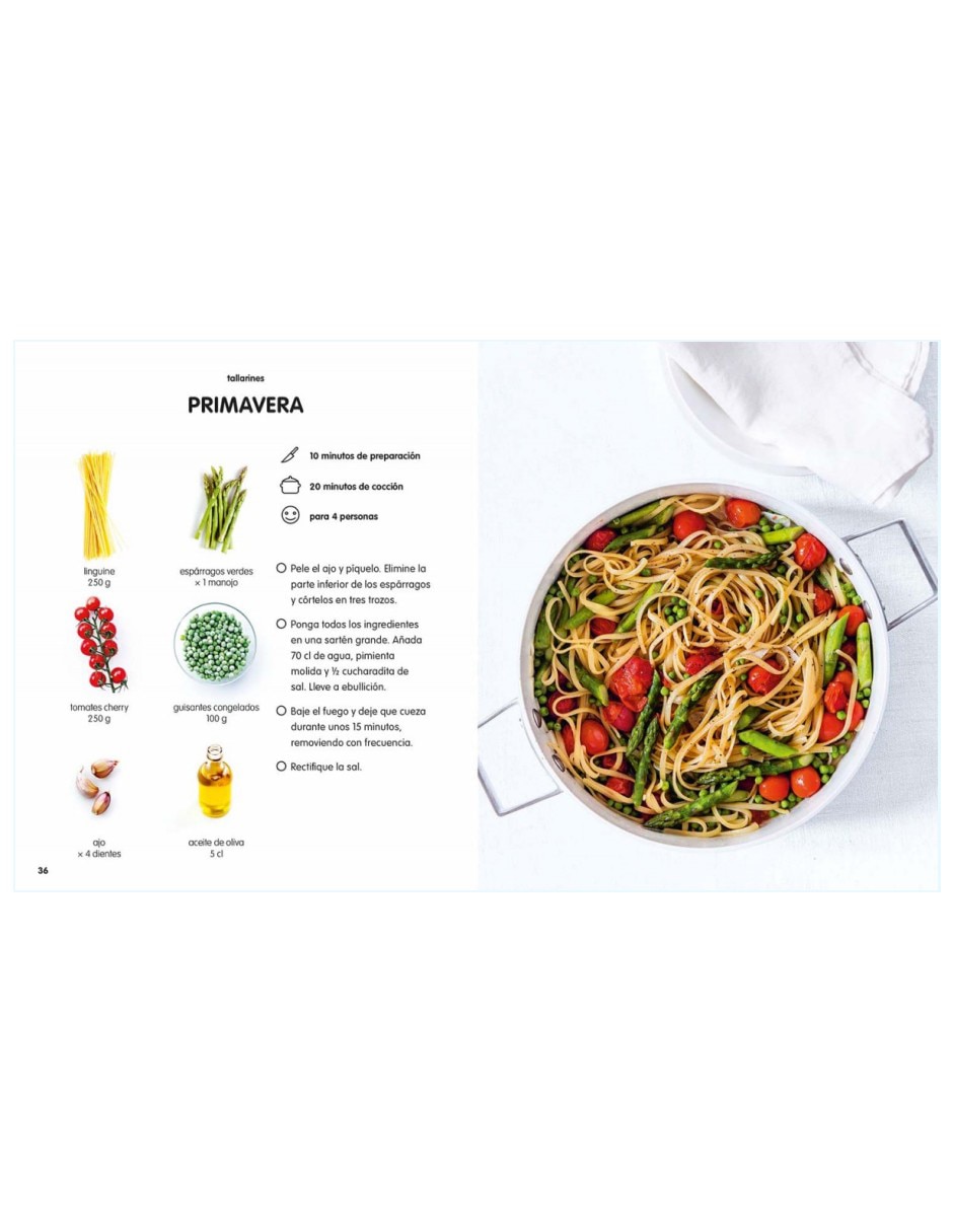 Libro 100 Recetas: Pasta Italiana: Gran Variedad de Recetas Deliciosas y Sencillas