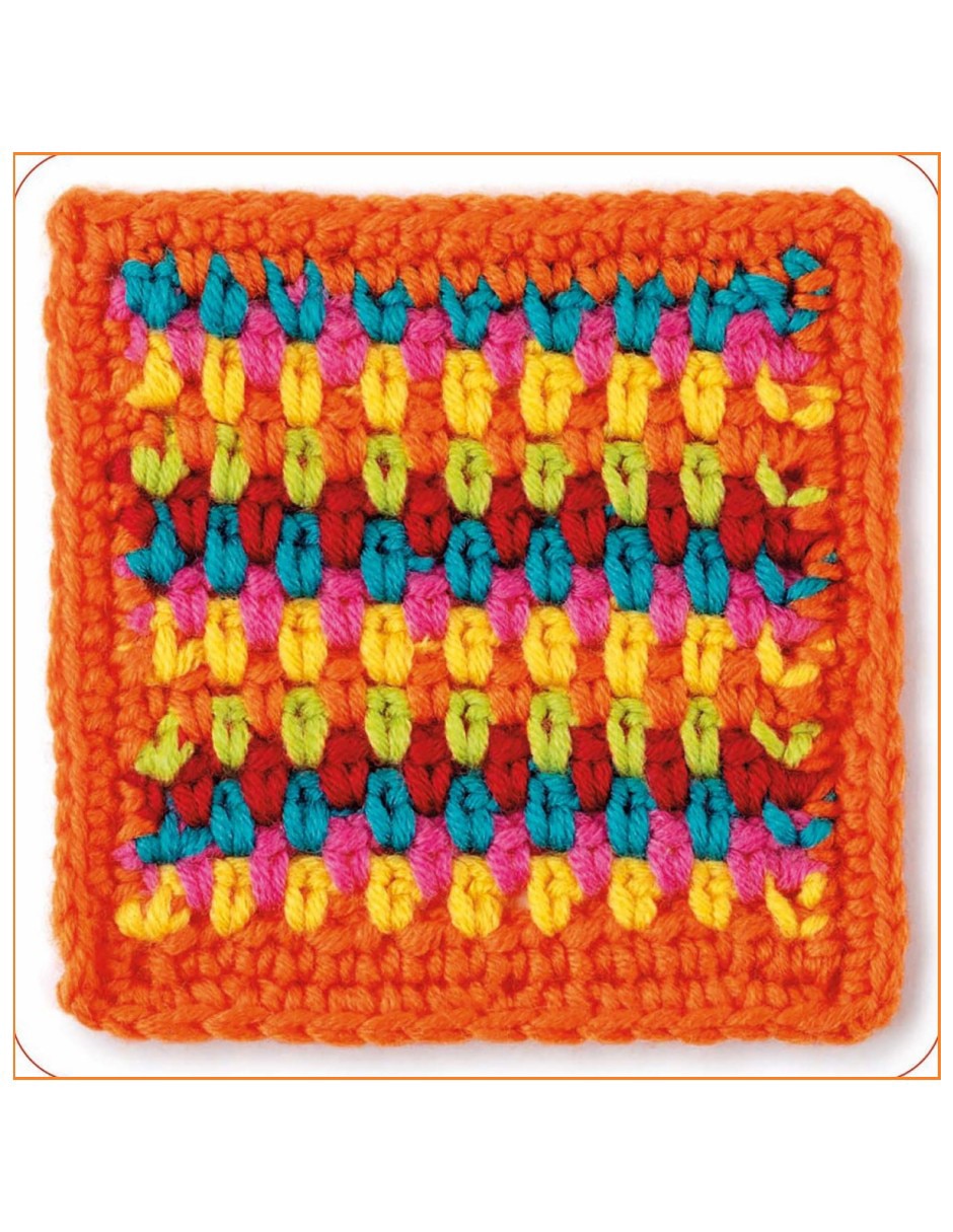 Libro Mezcla Y Combina Granny Squares Puntos: 50 Diseños Para Crear La Herramienta Definitiva de Claire Montgomerie