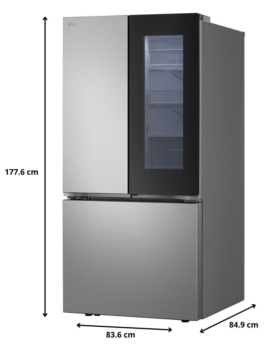 Refrigerador LG InstaView French Door y Manual GM65BQP