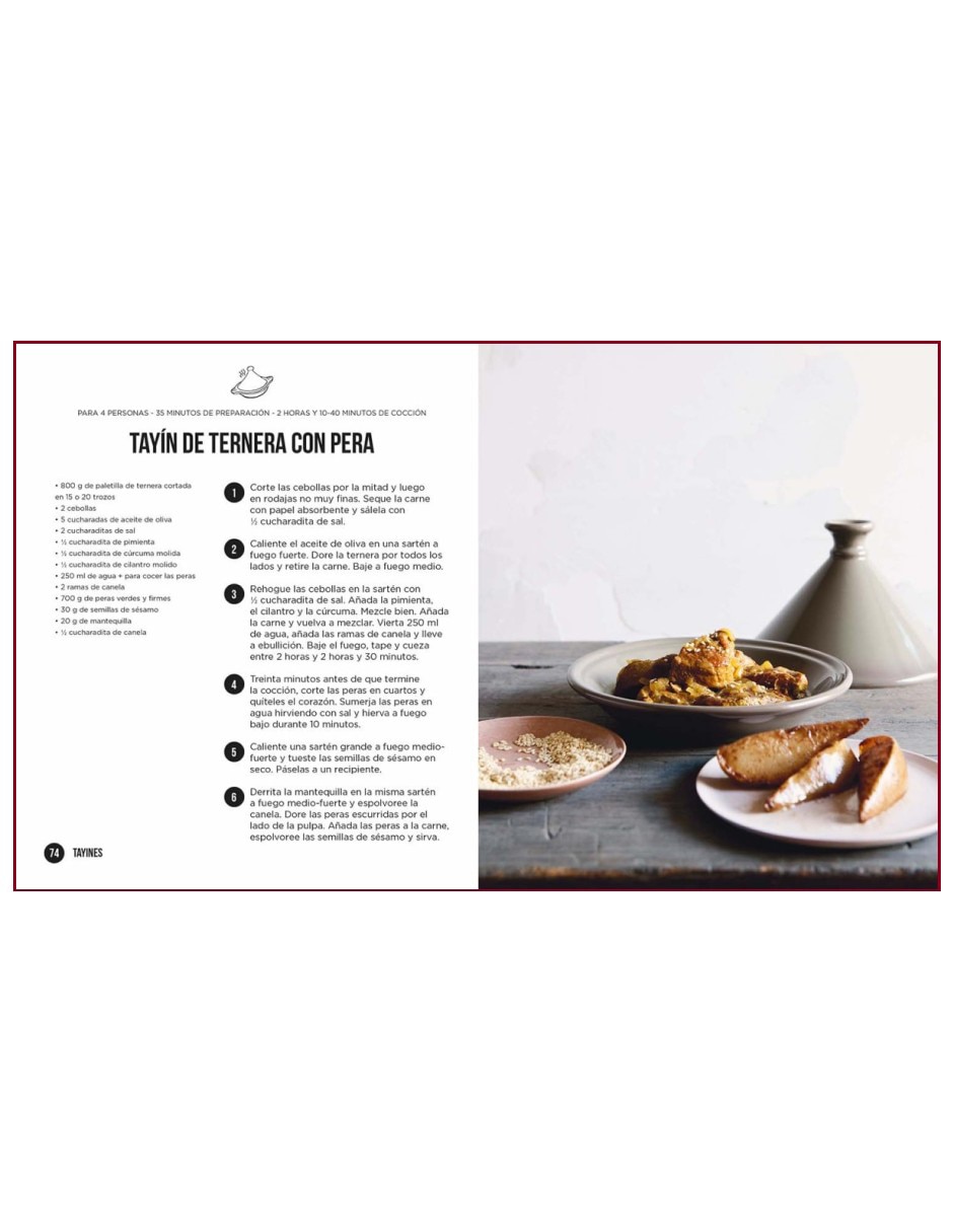 Libro 100 Recetas Cuscús y Tayines