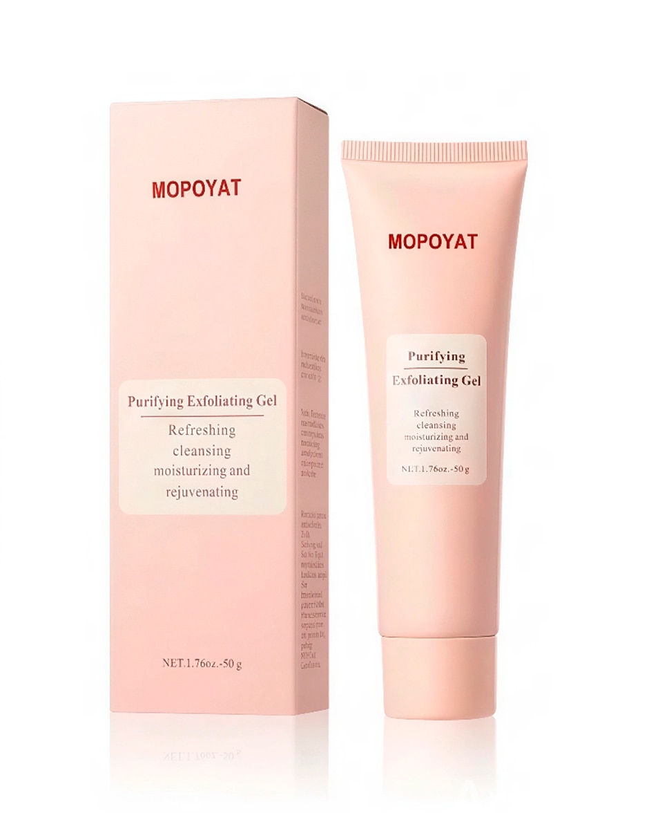 Set Exfoliante facial Gel purificante Mopoyat GENERICA para todo tipo de piel