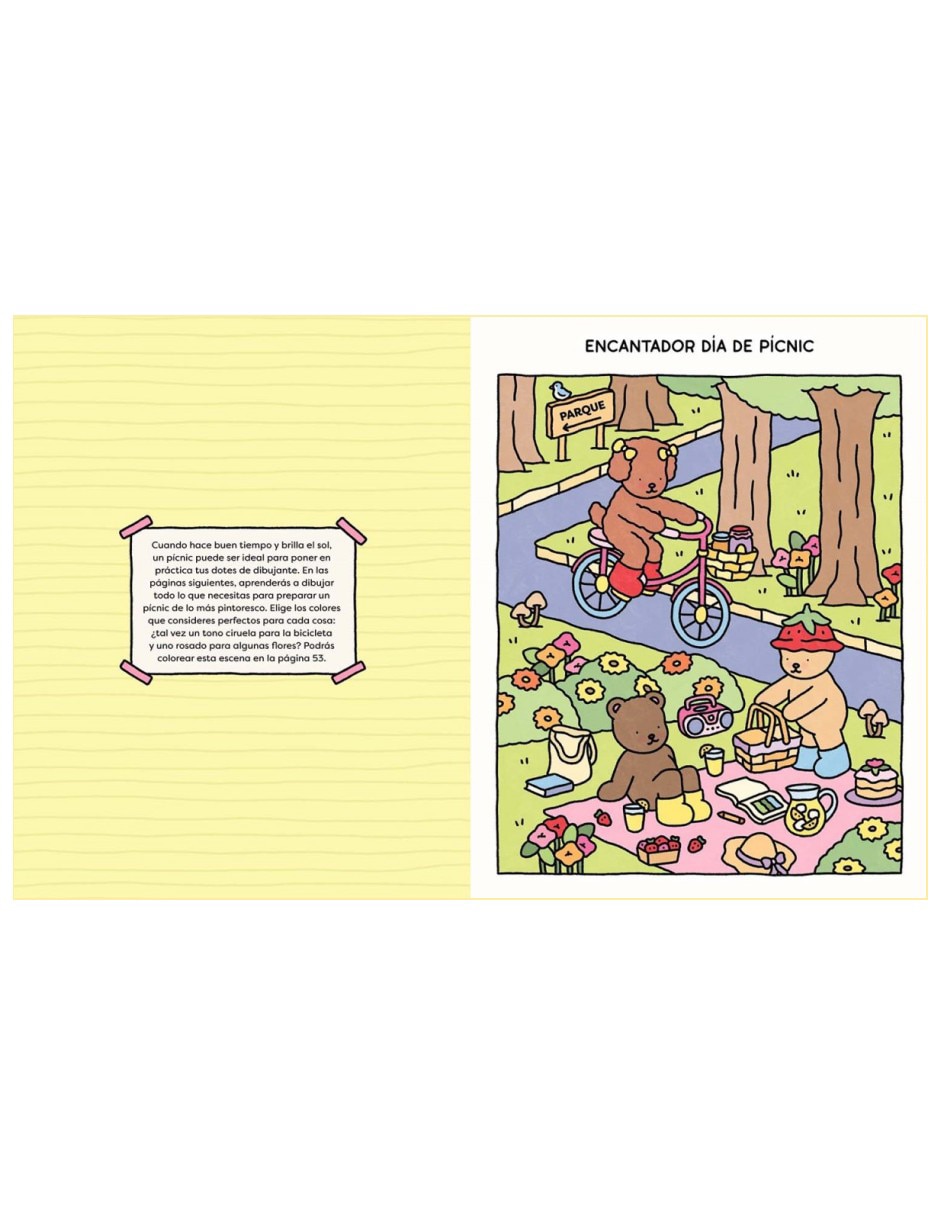 Libro Aprende A Hacer Dibujitos Adorables: Dibuja y Colorea de Bobbie Goods