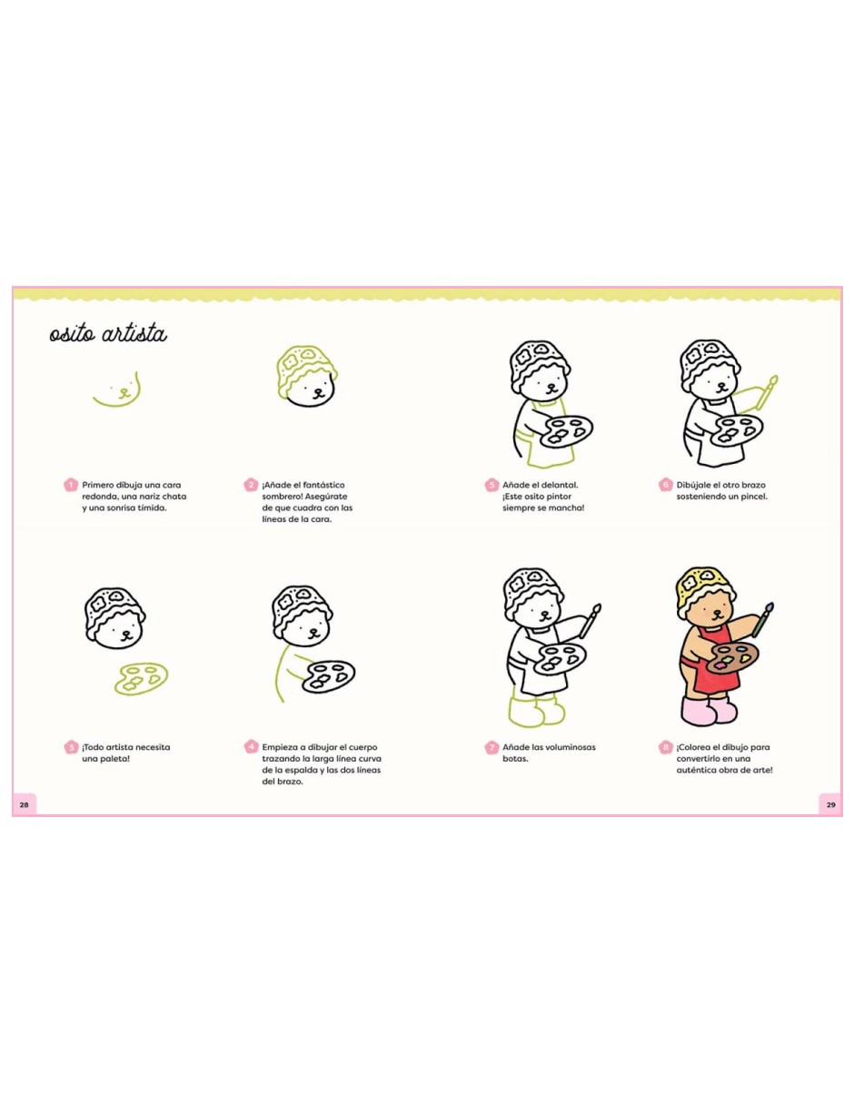 Libro Aprende A Hacer Dibujitos Adorables: Dibuja y Colorea de Bobbie Goods