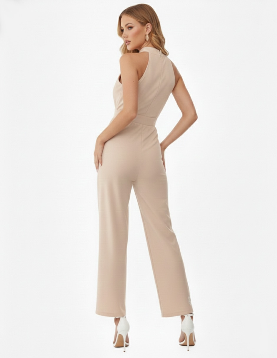 Jumpsuit de algodón estampado floral para mujer 2