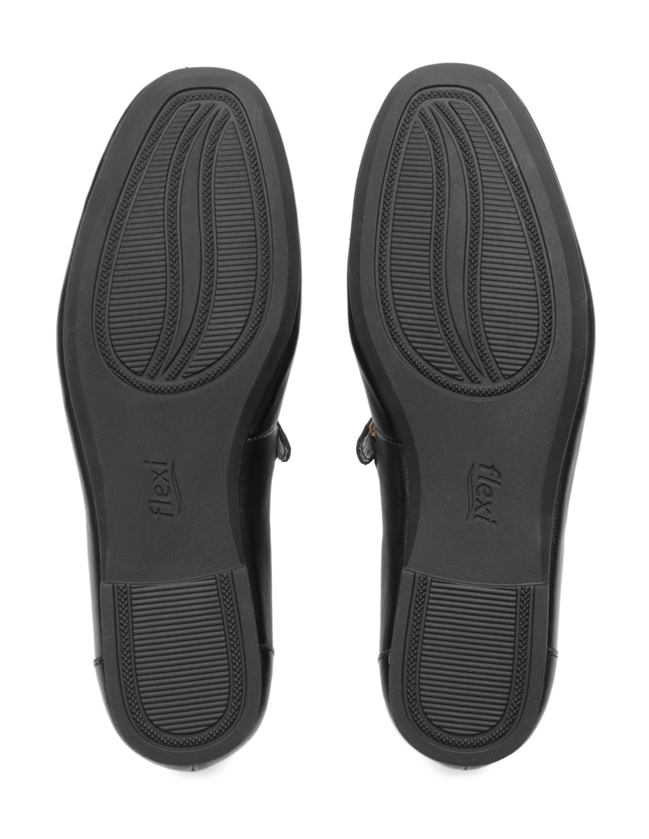 Balerina Flexi de piel para mujer