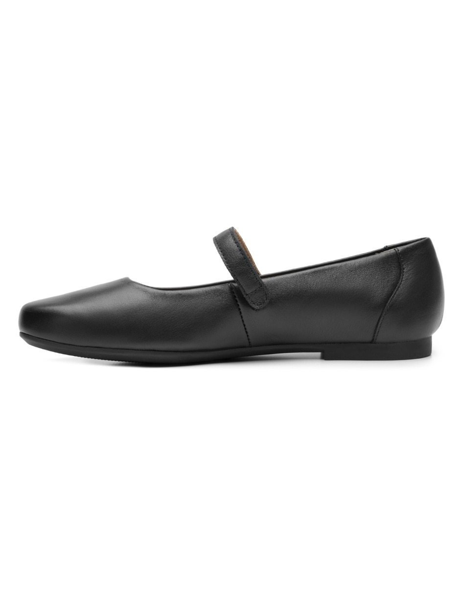 Balerina Flexi de piel para mujer