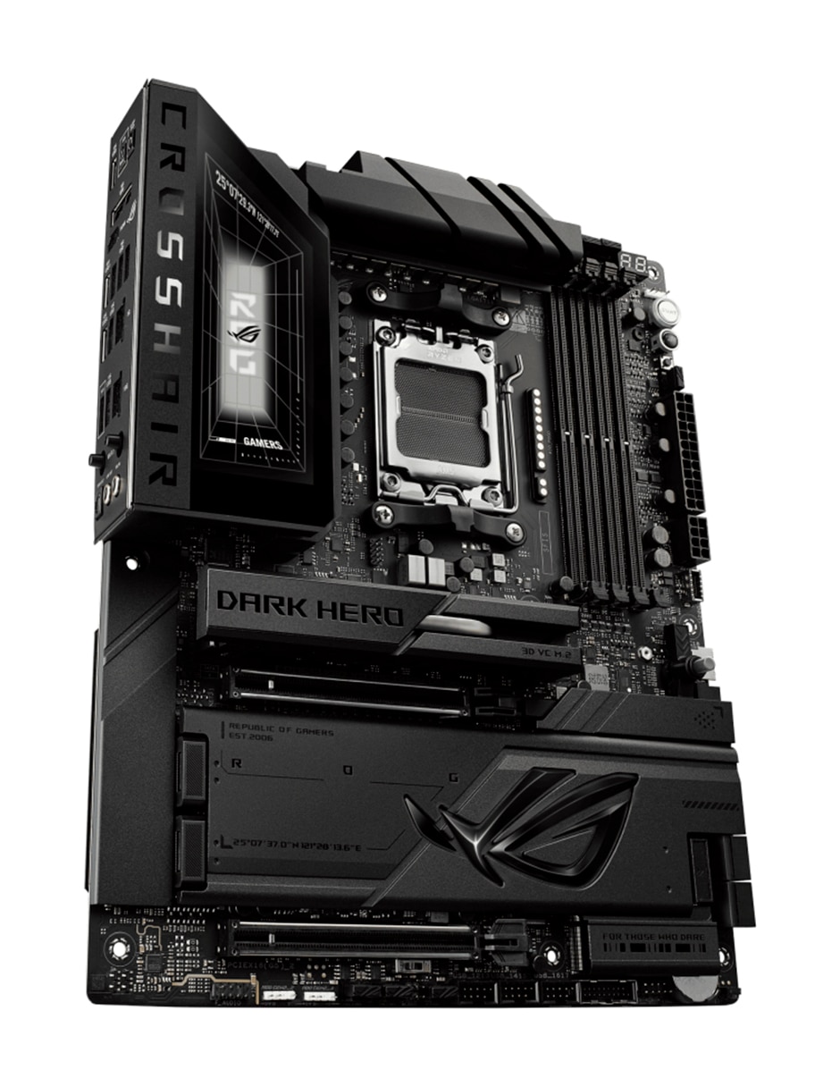 Tarjeta madre Dark Hero X870E con procesador AMD 6