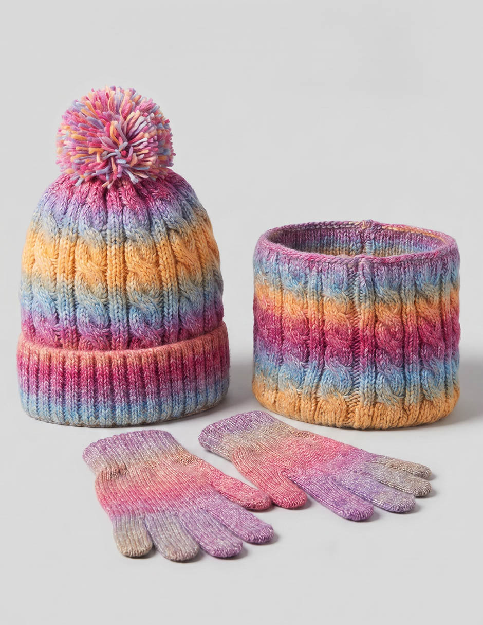 Set bufanda de niña