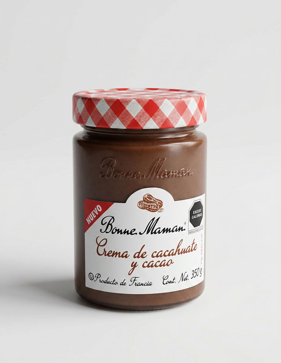 Crema de cacahuate con cacao 350g