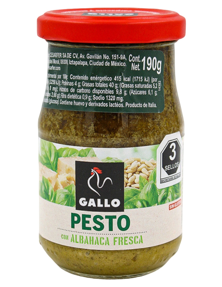 Salsa pesto sabor albahaca 3