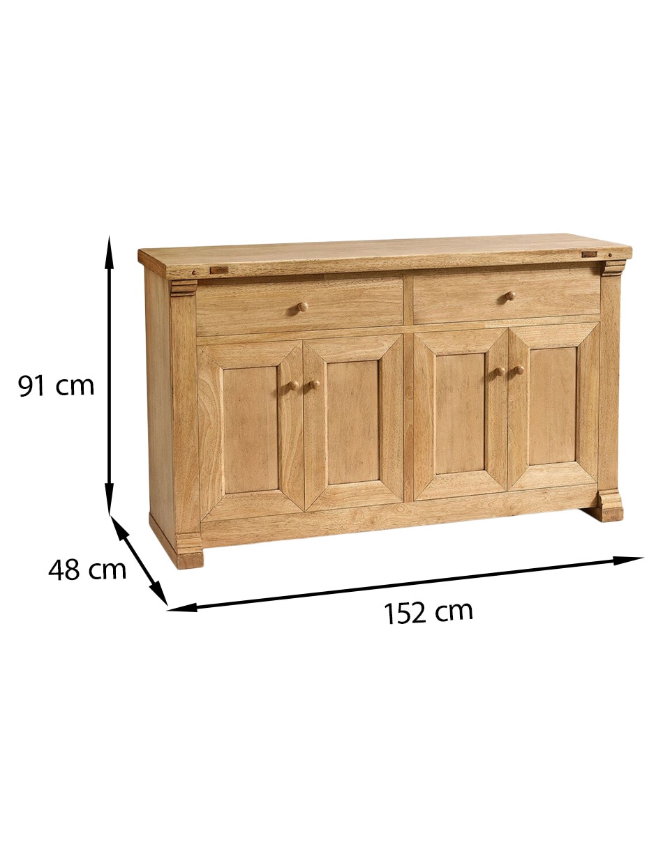Buffet rigato de madera 9