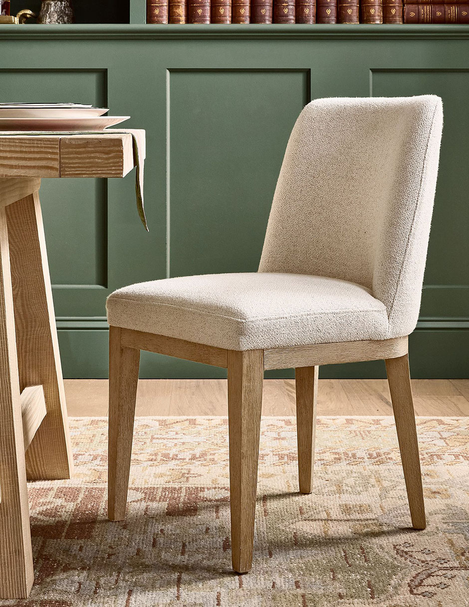 Silla de escritorio Layton de madera 3