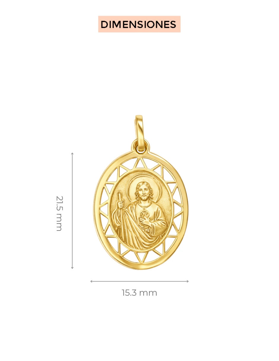 Dije de Ovalada FIANELLI sin familia No aplica de Oro 14 K