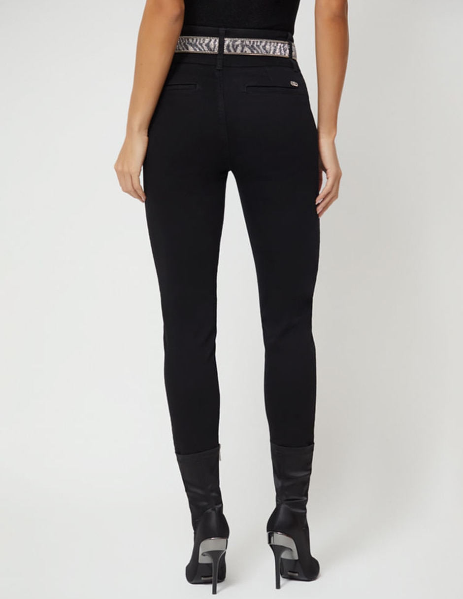 Jeans ultra slim Studio F corte cintura para mujer