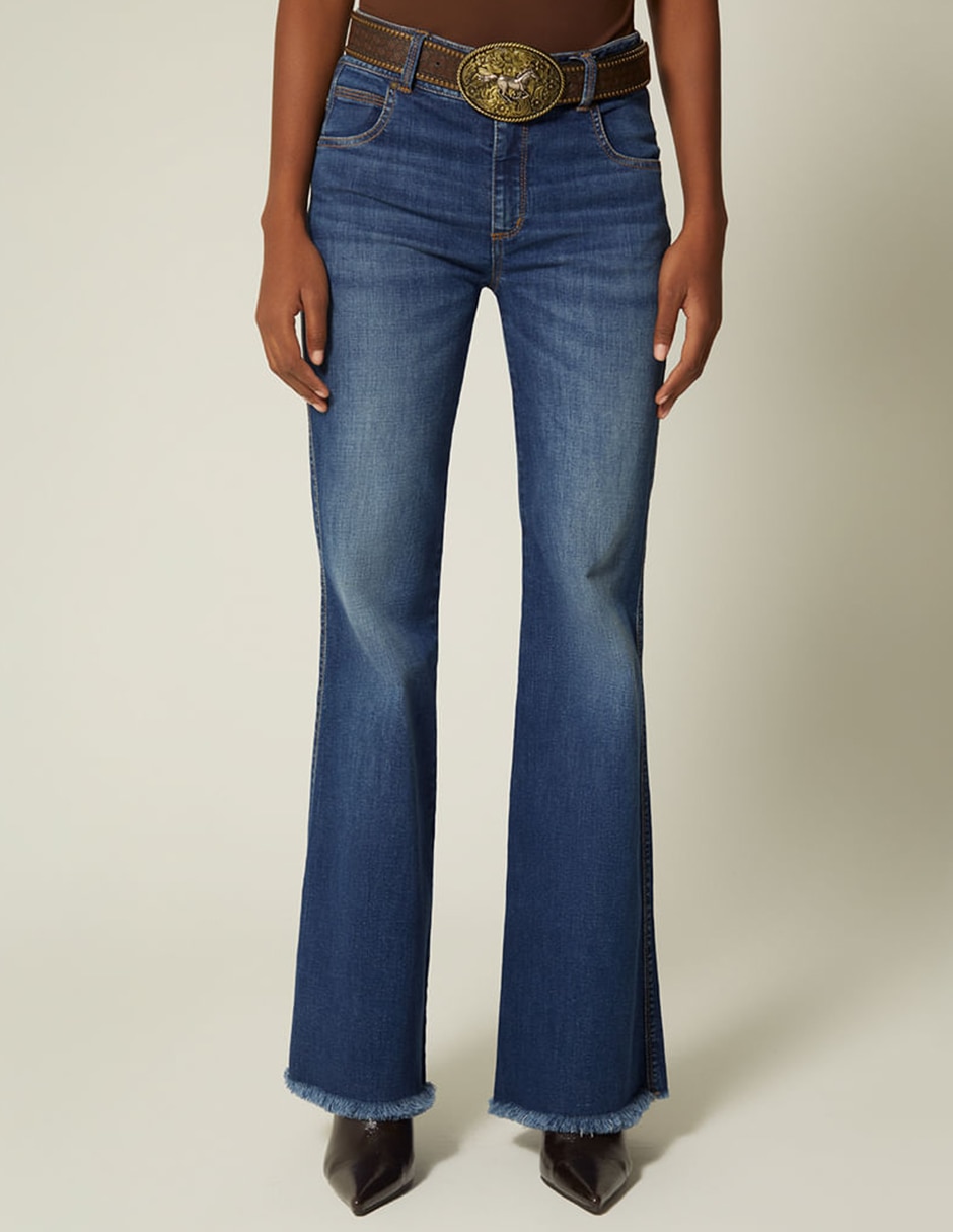 Jeans acampanado para mujer