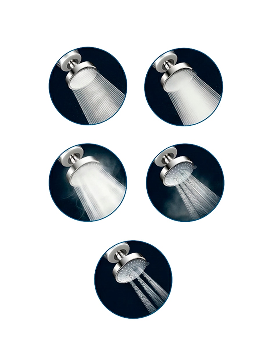 Juego de accesorios para baño de acero inoxidable 8 piezas 2