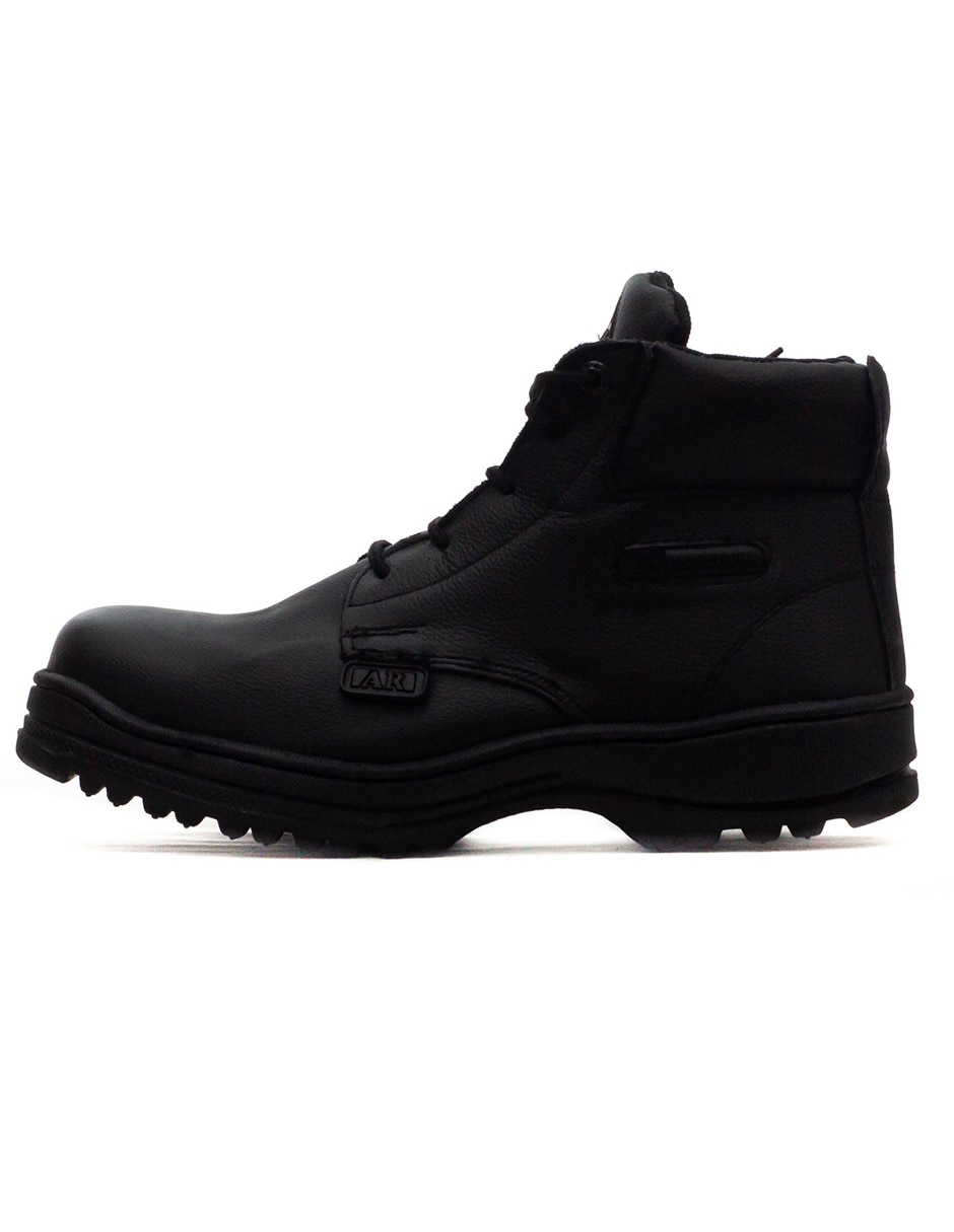 Bota industrial de cuero y piel