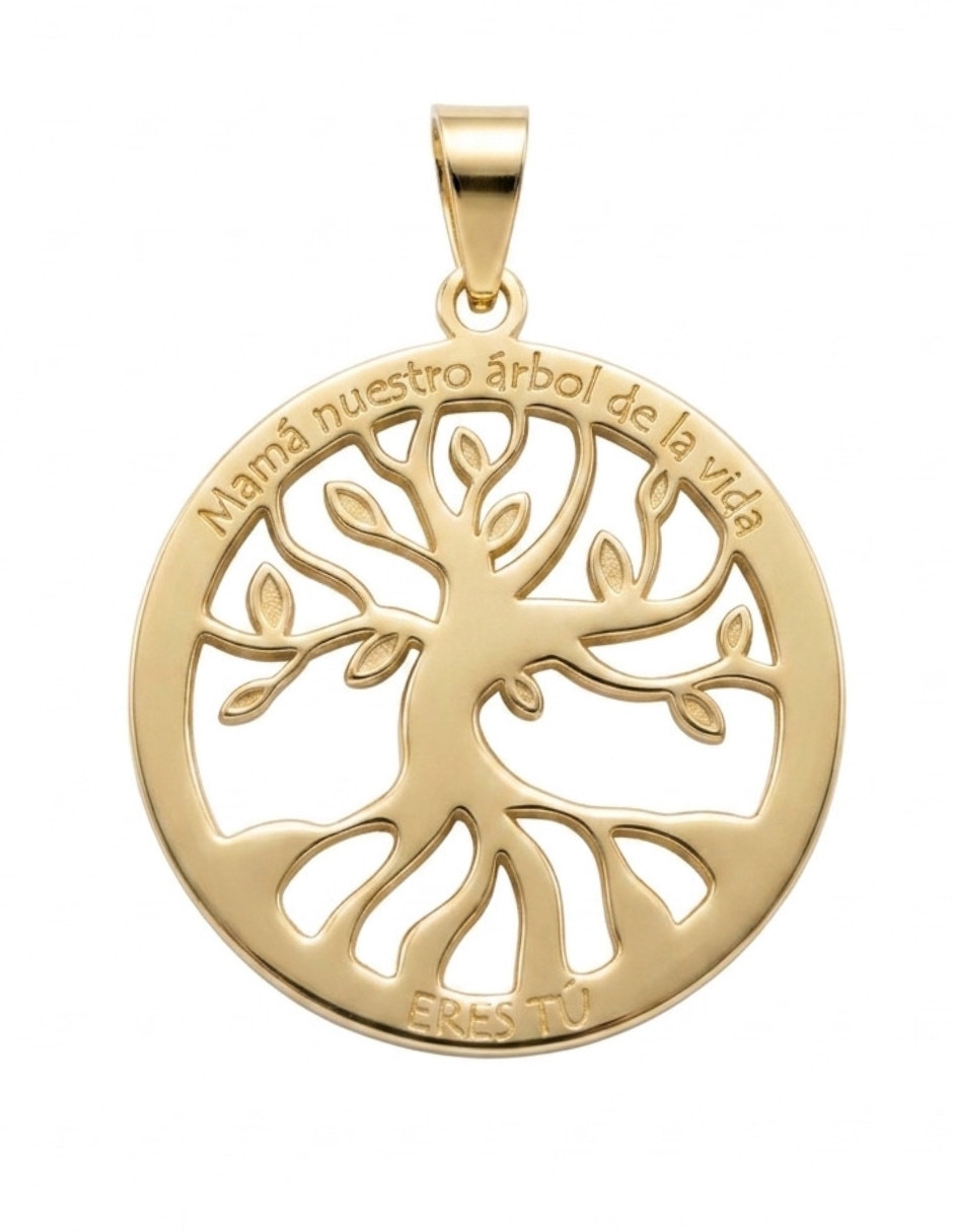 Dije de Árbol de la vida Arbovitae No aplica de Oro 14 K Dije de Árbol de la vida Arbovitae No aplica de Oro 14 K